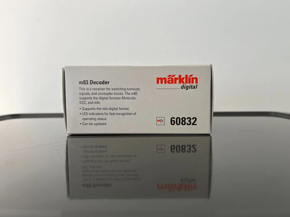MARKLIN 60832 - DECODEUR M83 - MFX - AIGUILLAGE SIGNAUX VOIES - H0 (PR-3850) - Photo 3/4