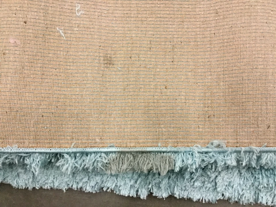 LIGHT TURQUOISE 2'-3" X 12' Back Stain Rug, Reduced Price 1172635889 PSG800T-212 - Image 4 of 4