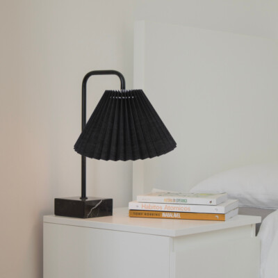 Large Pleated Lamp Shades Lampshades Table Lamp Black Pleated