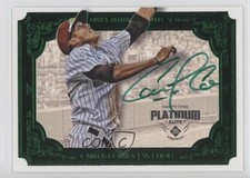 2015 Onyx Platinum Elite Auto Green 4/25 Carlos Correa #PE15A-CC Auto 0af