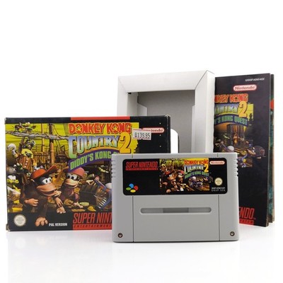 Super Nintendo Spiel: Donkey Kong Country 2 - SNES OVP (PAL NOE) DKC