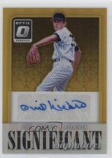 2016 Donruss Optic Significant Signatures Gold 5/5 Phil Niekro Auto HOF 0wl1