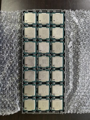 LOT OF 183. Intel i3 CPU Processor Mixed From 1st gen-10th gen (Good capacitors)