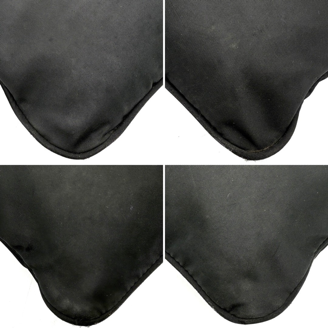 ・Authentic PRADA Shoulder Bag Triangular Logo Cro… - image 6