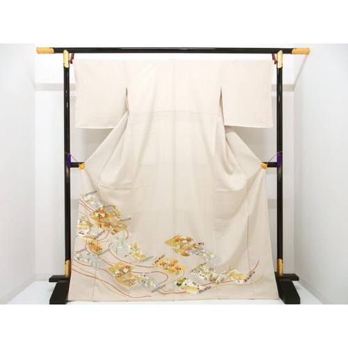Authentic [Unused] Japanese Kimono, Japanese Kimono (also usable as a kimono...