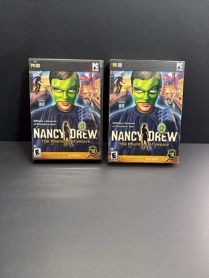 Nancy Drew The Phantom of Venice PC 2008 2-Disc CIB Slipcase Excellent