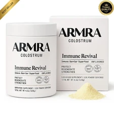 ARMRA Colostrum Superfood * Immune * Fitness * Brain * Grass-Fed * Unflavored