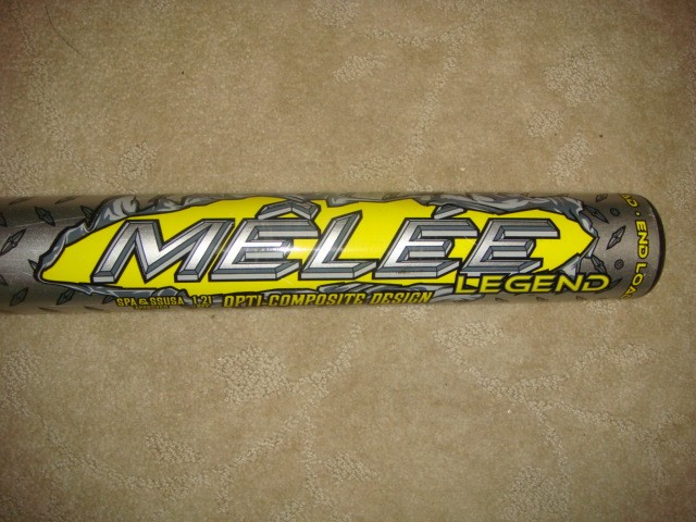 REEBOK MELEE Legend SENIOR Slowpitch Softball Bat End Loaded PRIMO