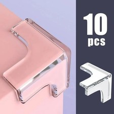 Clear Furniture Corner Protectors Soft Anti-Collision Table Baby Safety UK