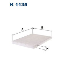 ORIGINAL® Filtron Filter, Innenraumluft für Fiat BRAVA MAREA Weekend BRAVO I