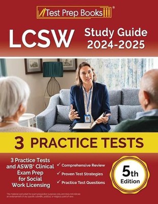 LCSW Study Guide 2025-2026: 3 Practice Tests and ASWB Clinical Exam Prep for Soc