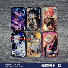 Game Honkai  Star Rail Phainon Cipher Button Pin Brooch Badge Bag Accessories