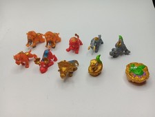 Lot Of 10 Zuru Smashers Dino Island Surprise Gold 1" Mini Figures
