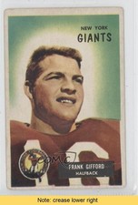 1955 Bowman Frank Gifford #7 HOF READ 0q3
