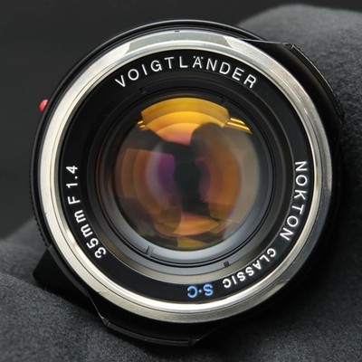 な*の様 voigtlander NOKTON Classic 35mm F1. Voigtlander NOKTON Classic 35mm F/1.4 SC VM Black Paint ICS 30th