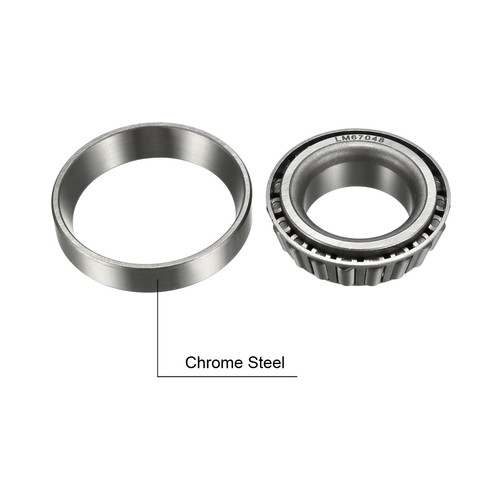 LM67048/LM67010 Kegelrollenlager Kegeltopfsatz 1,25" Bohrung 2,33" OD 2 Sets - Bild 3 von 4