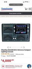ChamSys QuickQ 20 DMX Control Console 2-Universe 1024ch USB HDMI Wi-Fi