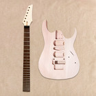 6 String DIY Electric Guitar Kit Mahogany Body Rosewood Fretboard — photo 2