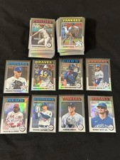 SHOHEI OHTANI 2024 TOPPS HERITAGE CHROME SILVER REFRACTOR COMPLETE SET #/375