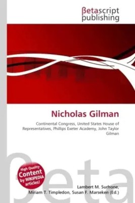 Lambert M. Surhone (u. a.) | Nicholas Gilman | Taschenbuch | Englisch