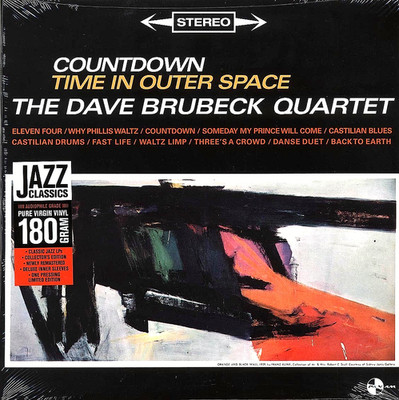 DAVE BRUBECK ''COUNTDOWN TIME IN OUTER SPACE'' (180g) NEW! SEALED LP! (MINT)