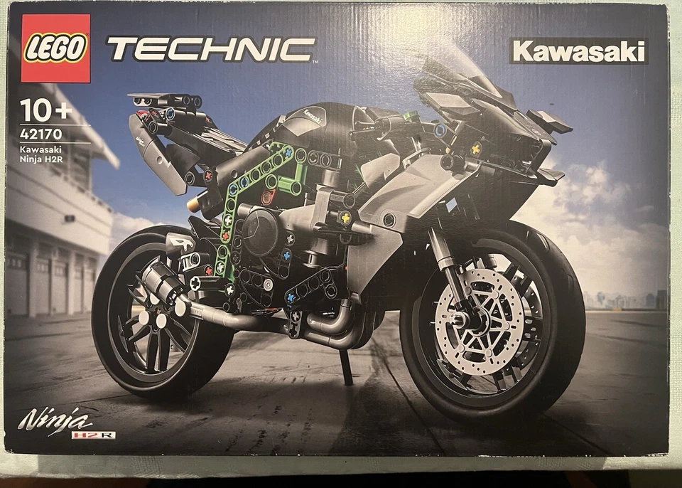 LEGO Technic 42170 Kawasaki Ninja H2 Motorcycle, foto 1 di 2