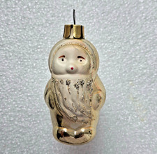Retro Soviet USSR Glass Christmas Ornament   Vintage Holiday Decor - Gnome