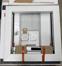 NEW VELUX Solar Double-Pleated Room-Darkening White color Shade for FCM 2222