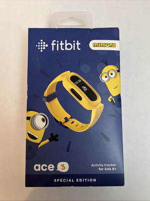 Fitbit Ace 3 Activity Tracker - Kids 6+ - Minions Special Edition - Unopend Box