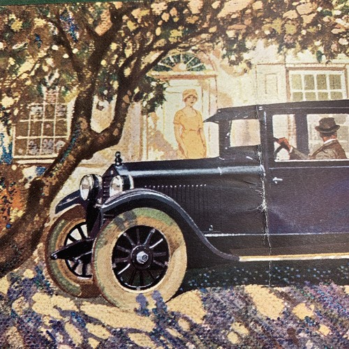 1924 Essex Coach Auto Car Brochure Colorful Over 100 Years Old Original - Picture 2 of 6