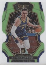 2022 Select Premier Level Light Green Prizm Die-Cut 45/49 Patrick Baldwin Jr 3hd