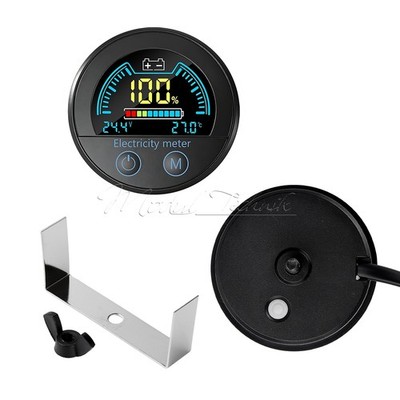 DC 7 100V Battery Capacity Indicator Waterproof Voltmeter Volt Electricity Meter