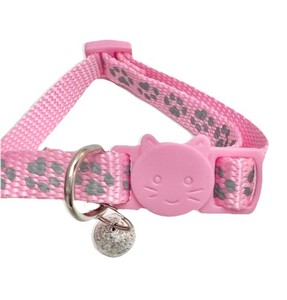 Airtag Holder Cat Collar Bell Pink Location Tracking Accessory Pet Supplies