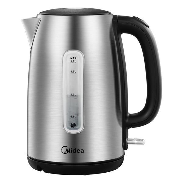 Midea Wasserkocher Edelstahl 1.7L, 2200W, Bpa-Frei, 1.7 Liter,-image