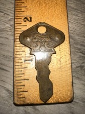Antique Ford Model T Key 65 Brass Ford Script