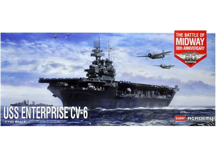 Academy 14409 1/700 USS Enterprise CV-6 Battle of Midway