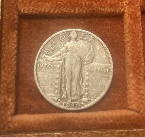 1930-S Standing Libert Quarter | Very Fine | Original