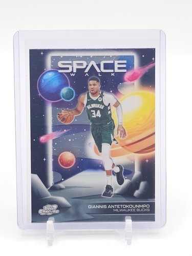 GIANNIS ANTETOKOUNMPO 2025-26 TOPPS CHROME COSMIC SPACE WALK #SW-2 BUCKS Q2045