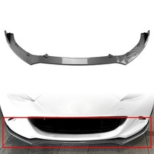 Front Bumper Spoiler Lip Lower Splitter Protector Fits Mazda Mx-5 Miata Nd 16-25 Front Bumper Spoiler Lip Lower Splitter Protector Fits Mazda Mx-5 Miata Nd 16-25
