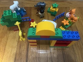 Lego Duplo 6136 My First Zoo Preschool Building Toy All 60 pcs. No box.