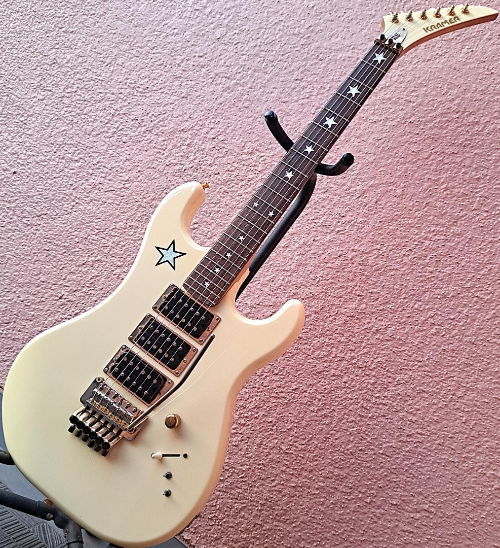 Kramer RS Star Richie Sambora Signature 1987 Electric Guitar White