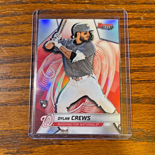 Dylan Crews 2025 Bowman's Best Rookie RC #27 Refractor Washington Nationals MLB