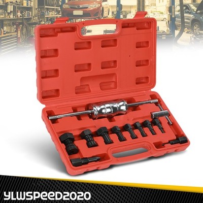 12pcs Blind Hole Collet Bearing Puller Set,8-32mm Inner Bearing Extractor with