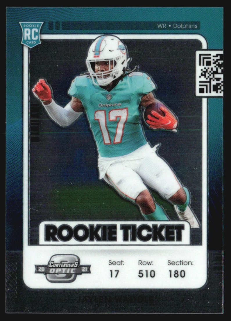 2021 Panini Contenders Optic Jaylen Waddle Rookie #73 GS1