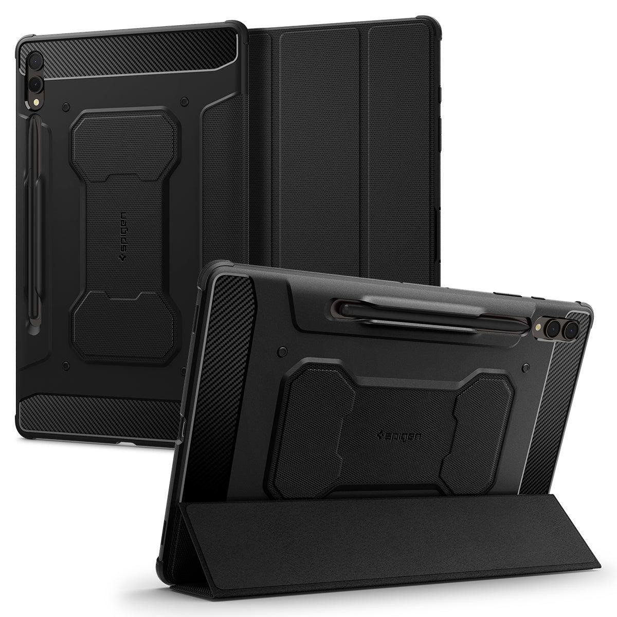 Custodia 12.4 Pollici Rugged Armor Pro Black - Spigen Originale