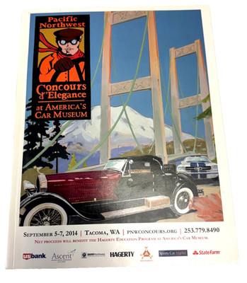 2014 America s Car Museum Pacific NW Concours d Elegance Program Book