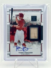 2025 PANINI IMPECCABLE LUMBER SIGNATURES TODD FRAZIER CINCINNATI REDS AUTO 13/99