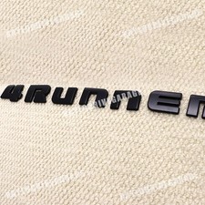 2010-2024 3d Tailgate Rear Letter For 4runner Trunk Overlay Emblems Matte Back