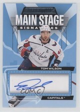 2023 Upper Deck Credentials Main Stage Signatures SP Tom Wilson #MS-TW Auto 0f5t