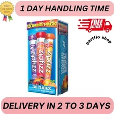 Zipfizz Multi-Vitamin Energy Hydration Drink Mix Grape Fruit Punch Mango 30pcs.